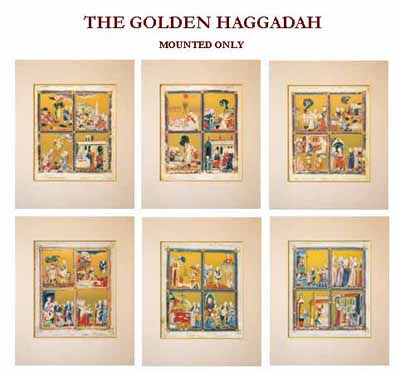 The Golden Haggadah - Mounted Only