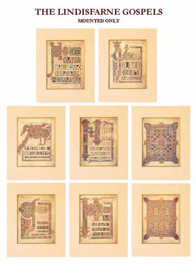 The Lindisfarne Gospels - Mounted Only